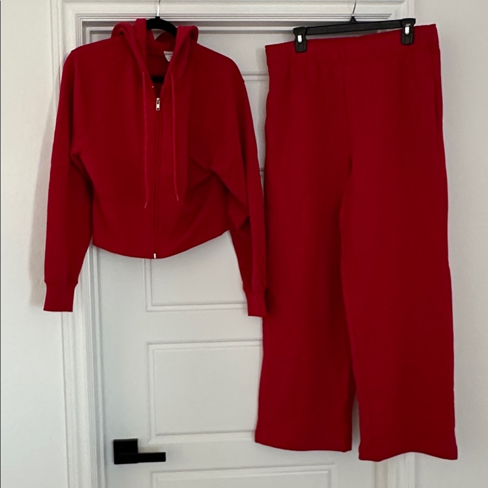 No Boundaries Fleece Zip Hoodie & Sweatpant Set - Picture 6 of 7